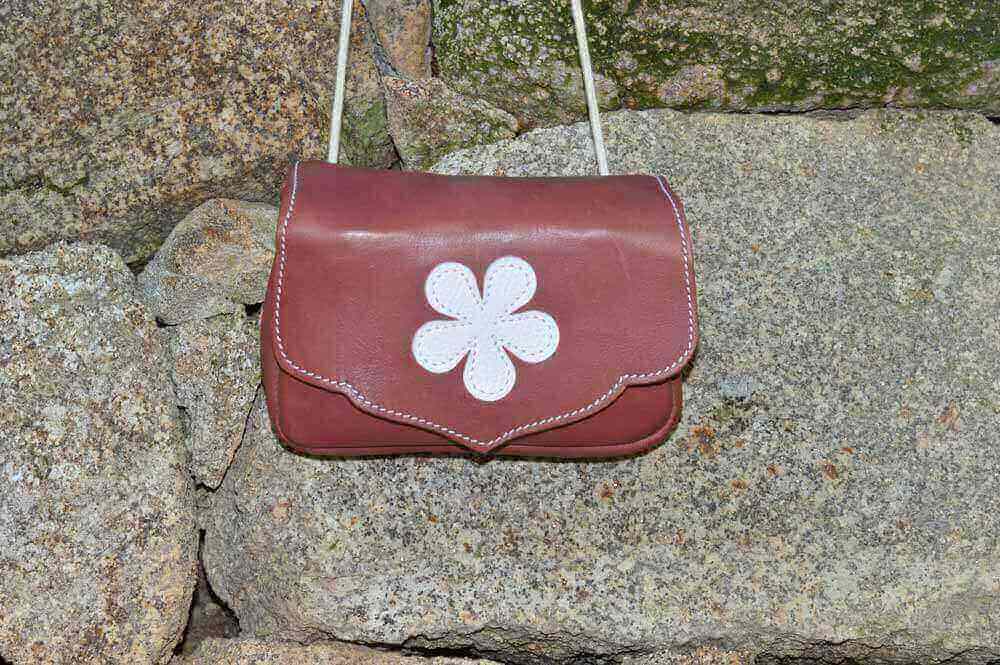 bolso para mujer, bolso pequeño, bolso de piel, cuero, artesania, hecho a mano