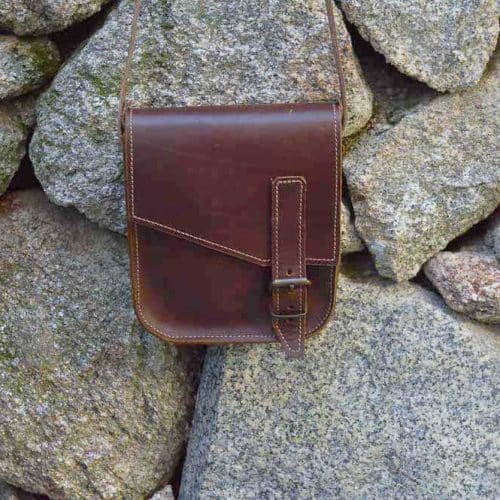 bolso unisex en cuero