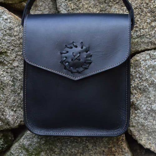bolsos unisex en cuero