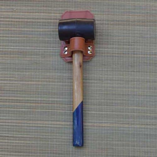 funda para hacha o martillo en cuero