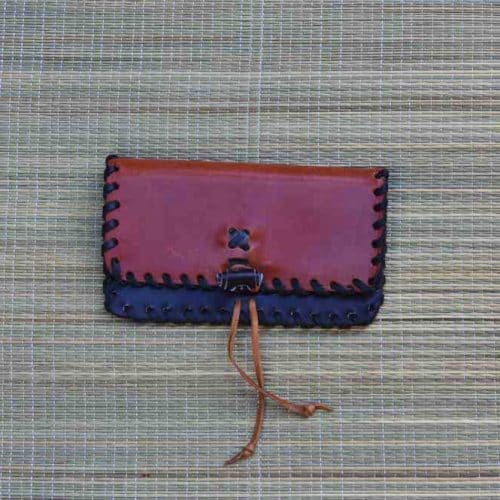 estuche para tabaco de liar, tabaquera, tabaquera para tabaco, bolsa de cuero para tabaco, tabaco, papelillos, artesania, cuero, hecho a mano, bolsa de cuero para tabaco de liar