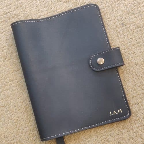 agenda de piel flexible